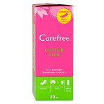 Прокладки ежедневные Carefree Cotton Feel Aloe