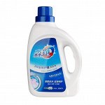 Weiqi Full-Effect Laundry Detergent Жидкое средство для ежедневой стирки с активными ферментами, очищение 360 (Не содержит отбеливатель, не содержит фосфор), 3 кг