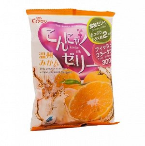 Желе “Yukiguni Aguri” порционное Конняку со вкусом мандарина (6шт х18г), 108г