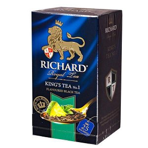 Чай RICHARD 'KINGS TEA № 1' 25 пакетиков