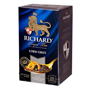 Чай RICHARD 'LORD GREY' 25 пакетиков