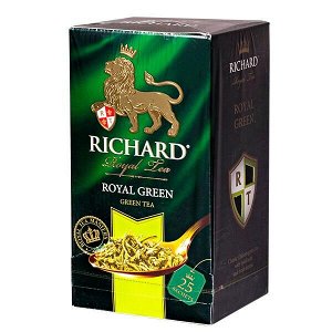 Чай RICHARD 'ROYAL GREEN' 25 пакетиков