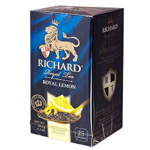Чай RICHARD 'ROYAL LEMON' 25 пакетиков