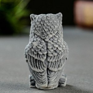 Фигурка «Сова на книге», мраморная крошка, 5 см