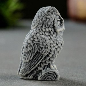 Фигурка «Сова на книге», мраморная крошка, 5 см