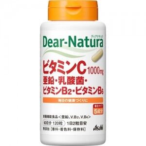 Asahi Dear Natura Витамин C, цинк, молочнокислые бактерии, витамин B2, витамин B6