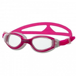 Очки для плавания Atemi B602, детские, силикон, цвет розовый/белый