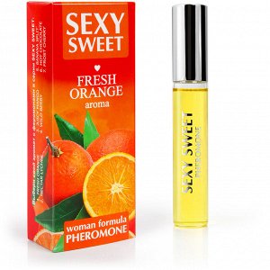 Парфюмированное средство для тела SEXY SWEET FRESH ORANGE с феромонами 10 мл