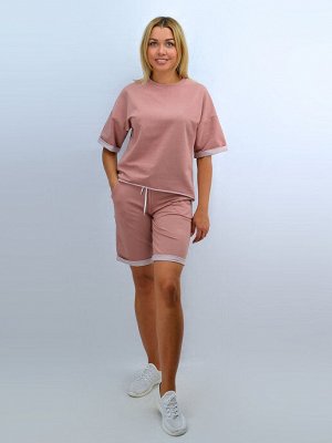 С-1434 / Костюм женский  (шорты-бермуды и футболка)