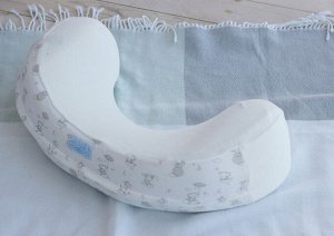Анатомическая подушка для кормления грудного ребенка МамаГу Фабрика облаков