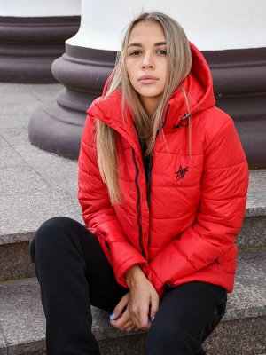 Женская куртка Аэролайт-красный