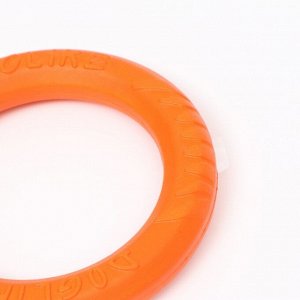Кольцо 8-мигранное Tug&Twist Doglike  миниатюрное, оранжевый, 165 мм
