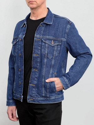 Куртки Цвет: стирка светлая; Состав: 100%Хлопок ; Материал: Blue denim 14468F; Вес материала: 12
, 
Описание: 
Классическая  универсальная джинсовая куртка. Прямой силуэт, пройма и рукава обеспечивают