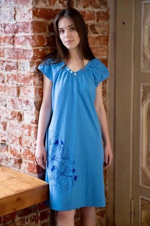 Lika Dress Сорочка Голубой