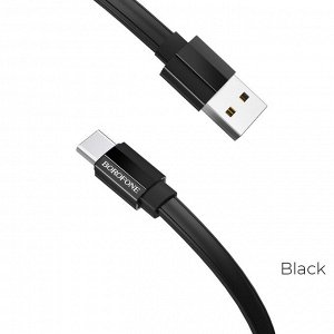 Кабель BOROFONE USB на Type-C Glory зарядка и передача данных