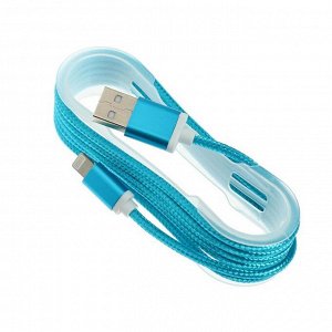 Кабель OXION DCC025, USB - Lightning, 1.5 м , синий