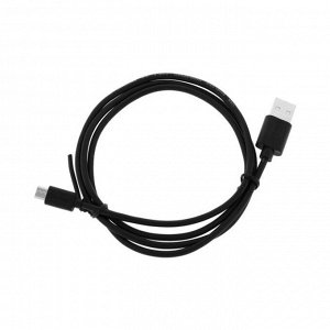 Кабель Belsis, microUSB - USB, 1 А, 1 м, черный