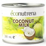 Кокосовое молоко органик 17%, Econutrena, Шри-Ланка, 200 мл