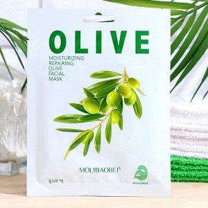 Маска тканевая для лица "Olive"