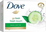 Туалет. мыло тв. Dove 100гр (Крем) Прикосновение свежести