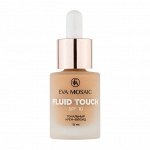 Eva Mosaic Тональный крем-флюид Fluid Touch, 15 мл, 04, бежевый §  new