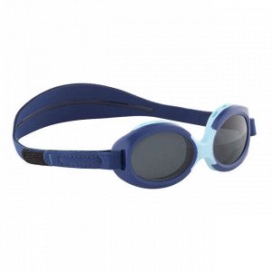 Очки солнцезащитные лыжные для детей 12-36 месяцев ДВУСТОРОННИЕ катег. 4 синие LUGIK