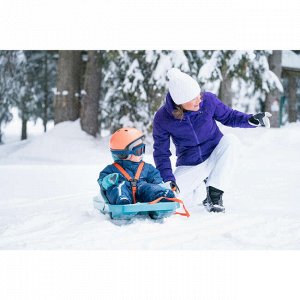 Маска лыжная для детей 12-36 месяцев для любой погоды категория 3 синяя LUGIK