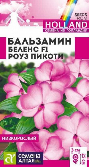 Бальзамин Беленс Роуз пикоти/Сем Алт/цп 5 шт. Голландия НОВИНКА