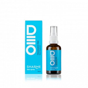 SHARME DEO SPRAY Body Deodorant Fragrance Free/ Дезодорант «Без аромата»