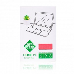 Green Fiber HOME Р4, Файбер для экранов, серо-коралловый
