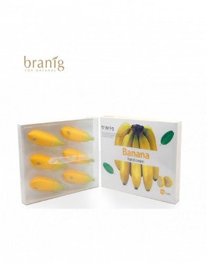 Branig Hand Cream 6 Set Banana Набор кремов для рук банан, 6шт*30гр