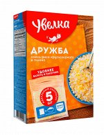 У. крупа 800 гр б/п Дружба (рис кругл.+ пшено шлиф.) 1/6 №282