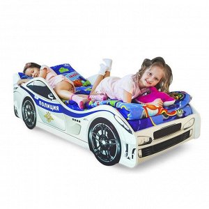 Детская кровать-машина «Полиция»
