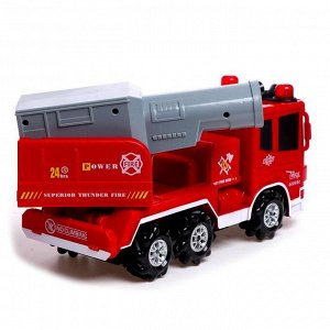 Машина радиоуправляемая «Пожарная служба», 4WD, управление жестами, дымовая пушка