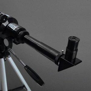 Телескоп настольный, астрономический, увеличение ?150, со штативом, F30070M, бело-чёрный корпус