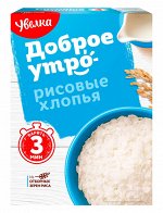 Увелка хлопья рисовые 400гр.кор.