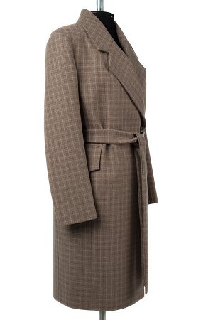 01-10805 Пальто женское демисезонное (пояс)