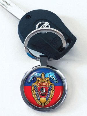 Брелок Брелок "Уголовный розыск" для ключа авто - двухсторонний, отличный сувенир в машину сотрудников. №350