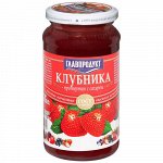 Клубника протертая с сахаром 550 гр.