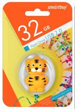 ФЛЭШ-карта (USB накопитель) 32GB Wild series Тигр (SB32GBTIGERW)