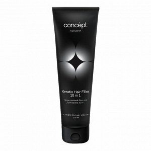 Concept Top Secret Кератиновый филлер для волос 10 в 1 / Keratin Hair Filler 10 in 1, 100 мл