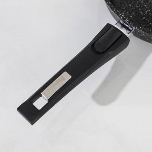Сковорода «Гранит Black», d=24 см, антипригарное покрытие, съёмная ручка