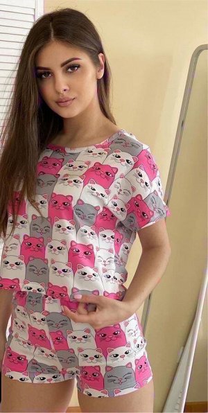Пижама Шорты + футболка