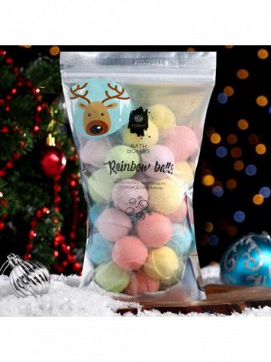Fabrik Маленькие бурлящие шарики д/ванны Rainbow balls, 470 гр  new