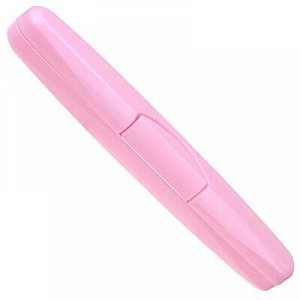 Футляр для зубной щетки пластмассовый 25см, розовый (Россия)