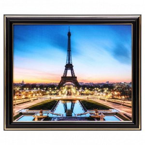 Картина "Париж" 20х25(23,5Х28,5) см
