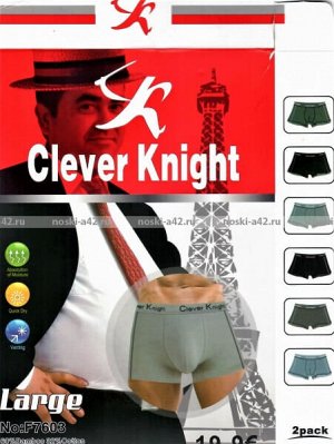 Трусы мужские боксеры ВЕЛИКАНЫ Clever Knight (СЛАВА) арт. F 7603 (7002)