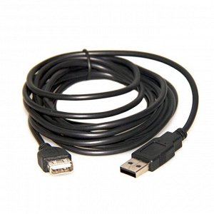 Кабель-удлинитель USB Activ папа/мама (3.0 м) (black)