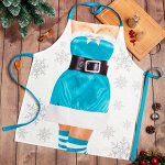 Фартук &quot;Этель&quot; Snow maiden 60х70см, 100% хл, саржа 190 гр/м2