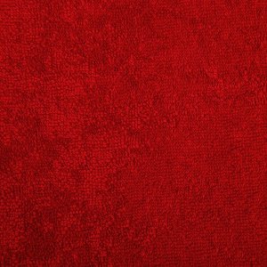 Полотенце в корзинке Экономь и Я "Дед Мороз" 30*60 см, цв. бордовый, 100%хл, 320 г/м2